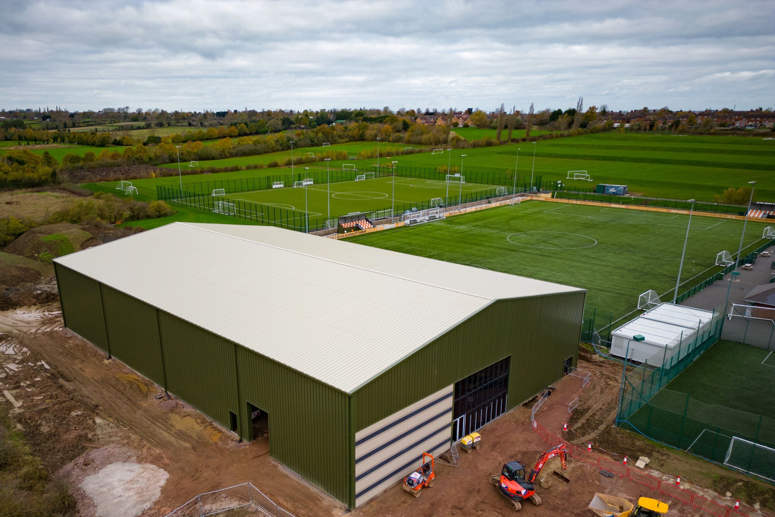 Rugby Gymnasium, Wilten Construction