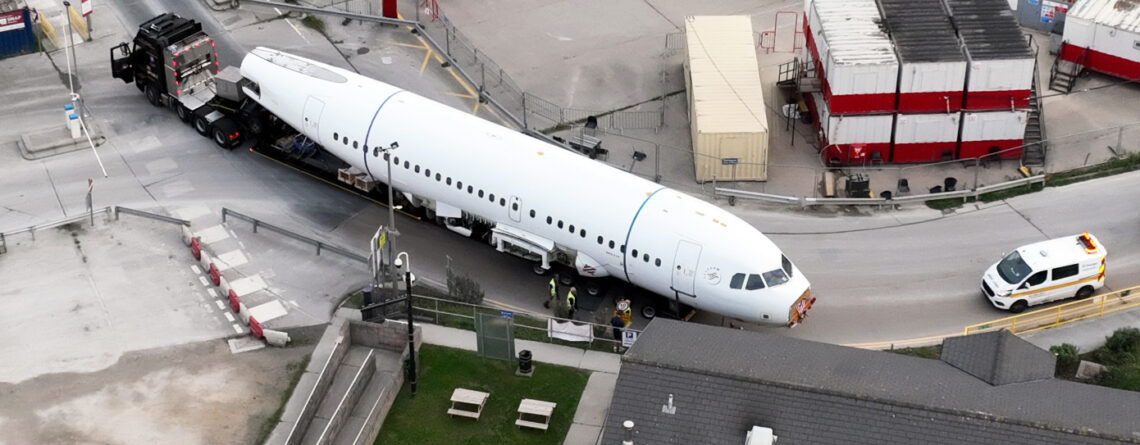 ASI Newwark take deliver of Airbus A318. The temporary works services relating to the plane installation did not come without its challenges as we had to ensure we avoided siting any temporary jacks next to the movement joints in the permanent slab. To date we have undertaken the following temporary works services