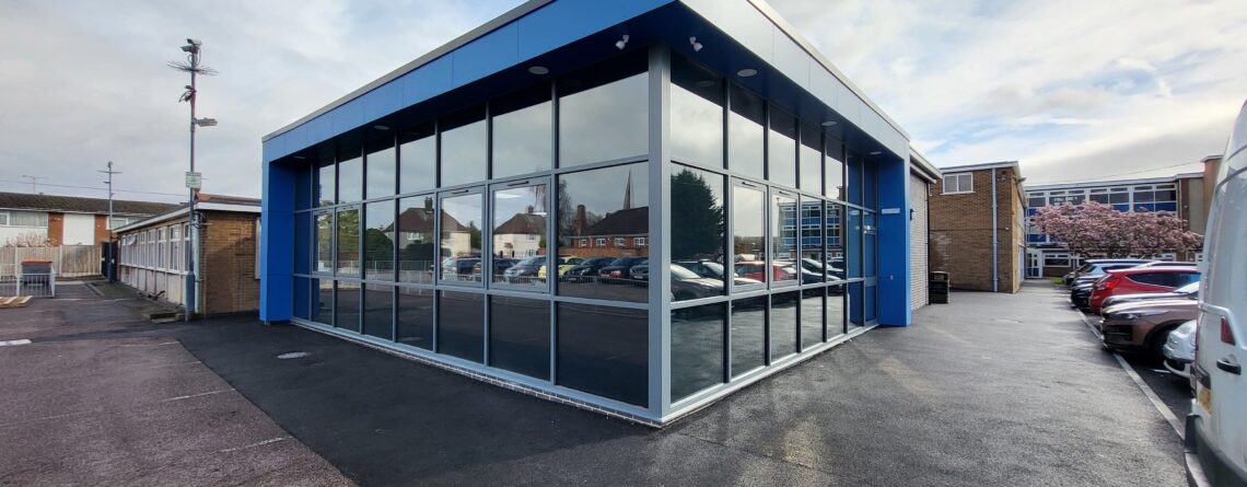 science block extension at castle doningtom college